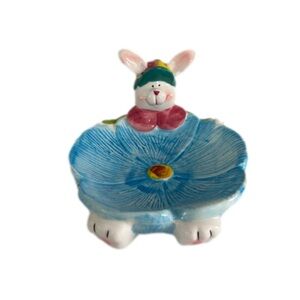 Bunny Easter Candy Dish Bowl